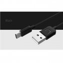 Usams US-SJ099 U-Turn Izturīgs TPE Universāls Type-C uz USB Datu & Ātrās Uzlādes 2A kabelis 1m Melns Usams US-SJ099 U-Turn Izturīgs TPE Universāls Type-C uz USB Datu & Ātrās Uzlādes 2A kabelis 1m Melns