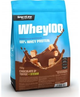 SportLife Whey100 Stevia Chocolate-Toffee vadakuvalk, 700 g