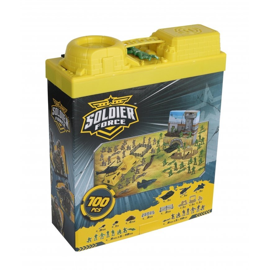 CHAP MEI game set Soldier Force Bucket, 100 pcs., 545032 – 3
