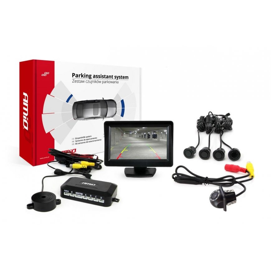 Amio Parking sensor kit tft01 4