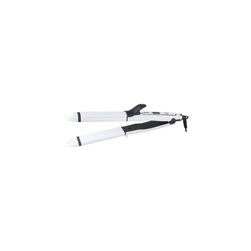 Hair straightener Adler Warranty 24 months, Ceramic heating system, 50 W, White
