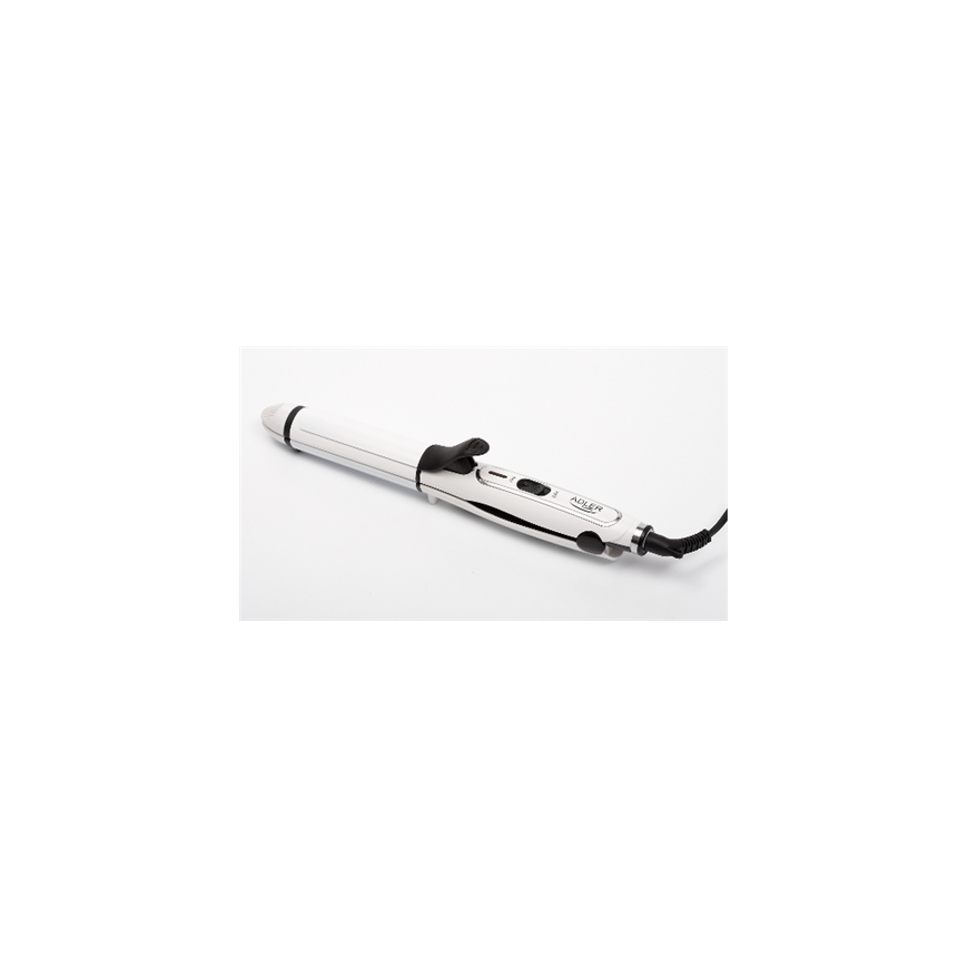 Hair straightener Adler Warranty 24 months, Ceramic heating system, 50 W, White – 2