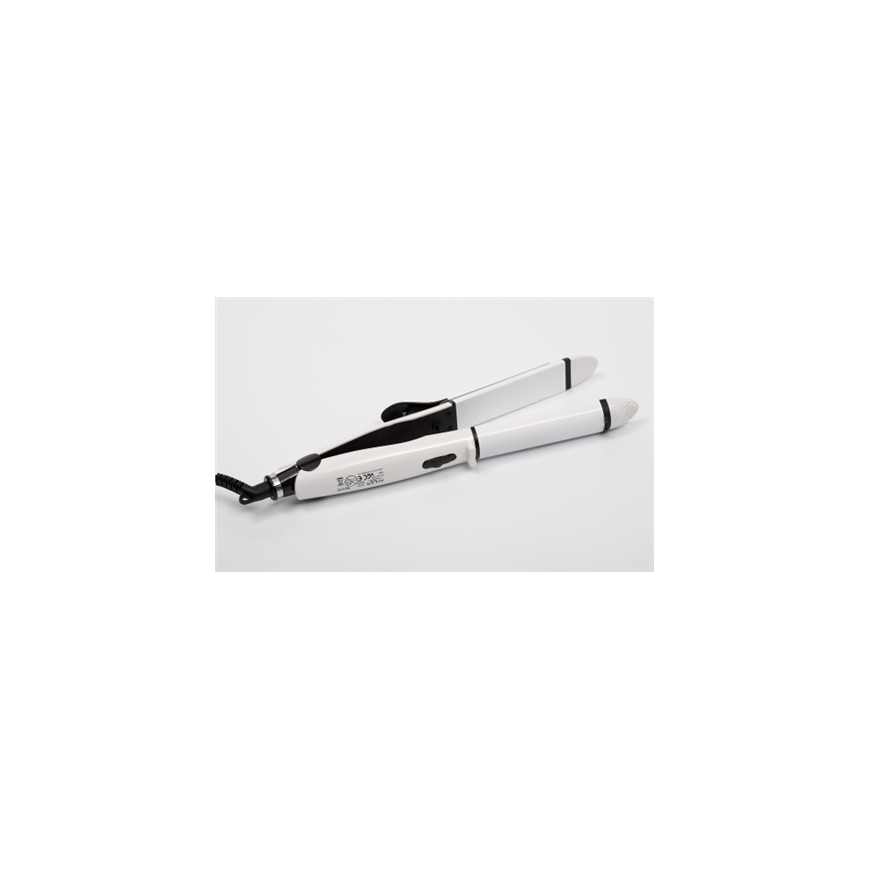 Hair straightener Adler Warranty 24 months, Ceramic heating system, 50 W, White – 6