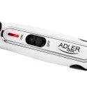 Hair straightener Adler Warranty 24 months, Ceramic heating system, 50 W, White Hair straightener Adler Warranty 24 months, Ceramic heating system, 50 W, White