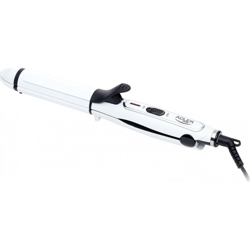 Hair straightener Adler Warranty 24 months, Ceramic heating system, 50 W, White – 13