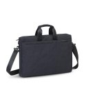 Rivacase 8355 notebook case 43.9 cm (17.3") Briefcase Black