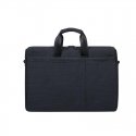 Rivacase 8355 notebook case 43.9 cm (17.3") Briefcase Black