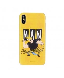 Cartoon Network Johnny Bravo Silicone Case for Apple iPhone X / XS Man
