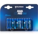 Fuj:tech Alkaline Pro AAA 1,5 V -alkaliparisto, 20 kpl Fuj:tech Alkaline Pro AAA 1,5 V -alkaliparisto, 20 kpl
