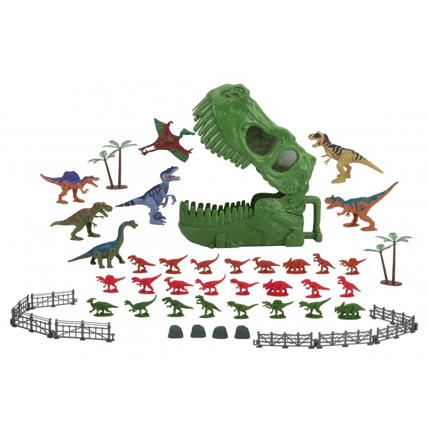 CHAP MEI game set Dino Valley Dino Skull Bucket, 45 pcs., 542029 – 4