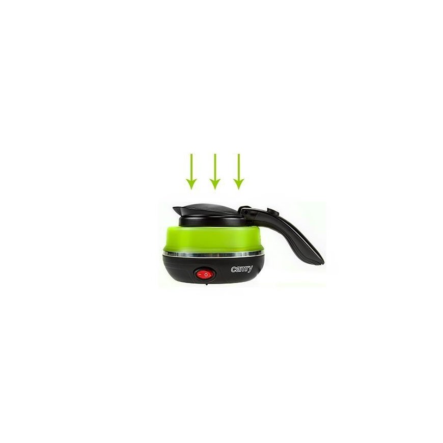 Kettle plastic 0,5 L - silicon travel CR 1265 – 2