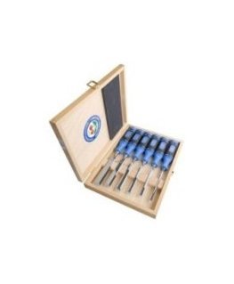 Kirschen Firmer Chisel Set 6pcs 1108 HK in wooden box 1108000