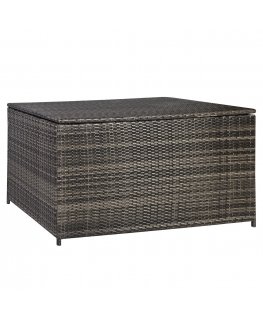 Ящик для подушек WICKER 140x80x65см, тёмно-коричневый