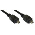 Fuj: tech Firewire / DV kaabel ieee1394, 400Mbps, 3,0m, 4/4 pin Fuj: tech Firewire / DV kaabel ieee1394, 400Mbps, 3,0m, 4/4 pin