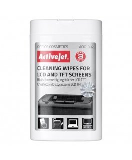 Activejet-puhastuslapid LCD-maatriksite jaoks 100 tk AOC-302