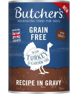 BUTCHER'S Original Recipe kastmes Türgi - Märg koeratoit - 400 g