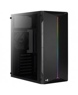 Aerocool PGS SPLIT A AEROPGSSPLIT-A-BKRGB case (ATX, Micro ATX, Mini ITX black)