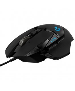 Logitech G502 Hero 910-005469 hiir (optiline 16 000 DPI must värv)