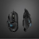 Logitech G502 Hero 910-005469 pele (optiska 16 000 DPI melna krāsa) Logitech G502 Hero 910-005469 pele (optiska 16 000 DPI melna krāsa)