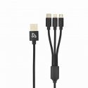 Sbox USB 2.0 8-pin/Type-C/Micro USB charging only 2.4A 1M BULK Sbox USB 2.0 8-pin/Type-C/Micro USB charging only 2.4A 1M BULK