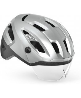 MET Intercity MIPS -pyöräilykypärä, 56-58 cm, heijastava