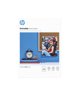 HP Everyday Glossy Photo Paper-25 sht/A4/210 x 297 mm