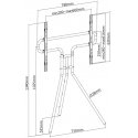 Mozi mākslas sērijas FS-3 grīdas statīvs 49 - 70 "televizoriem Mozi mākslas sērijas FS-3 grīdas statīvs 49 - 70 "televizoriem
