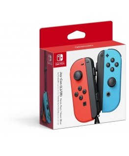 Nintendo Joy-Con Pair -peliohjainpari, neonpunainen ja neonsininen, Switch