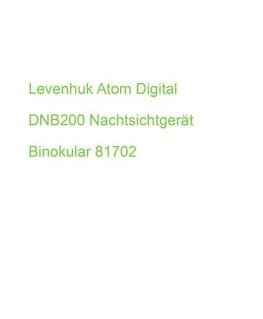 Levenhuk Atom Digital DNB100 Nachtsichtgerät Binokular