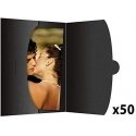 Nuotraukų rėmelis Daiber apsauginis vokas, skirtas 20x30 fotografijoms, juodas, 50 vienetų (09024)