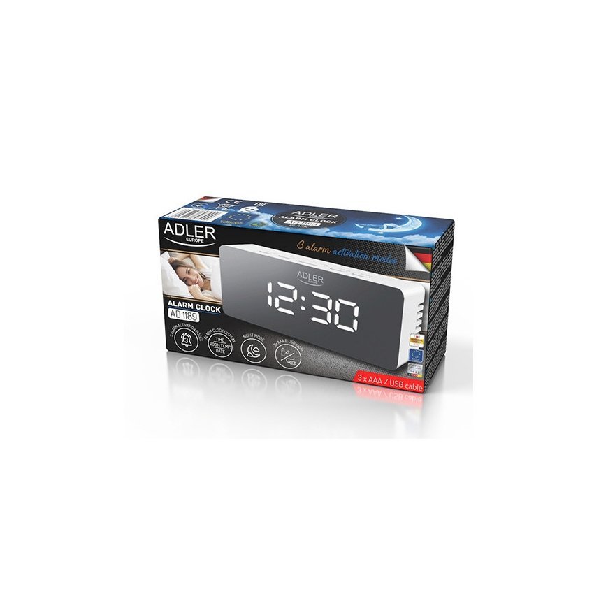 Alarm clock AD 1189 W – 6