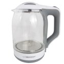 ESPERANZA EKK025W - 5901299949795 YUKON - Electric Kettle 1.7L GLASS WITH LED LIGHT ESPERANZA EKK025W - 5901299949795 YUKON - Electric Kettle 1.7L GLASS WITH LED LIGHT