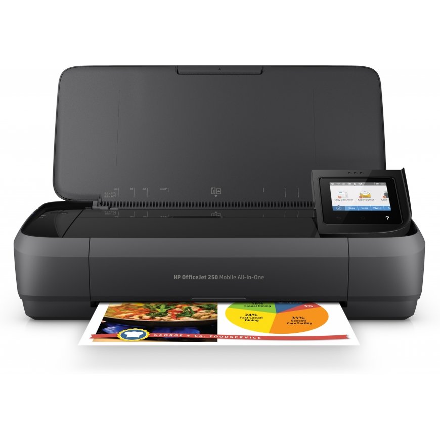 T HP Officejet 250 mobilais tintes
