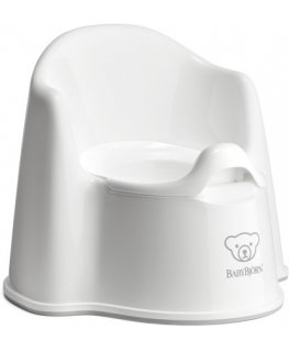 BabyBjörn Potty Chair -pottatuoli, valkoinen