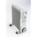 Ravanson OH-11 electric space heater Oil electric space heater Indoor White, Silver 2500 W Ravanson OH-11 electric space heater Oil electric space heater Indoor White, Silver 2500 W
