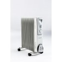 Ravanson OH-11 electric space heater Oil electric space heater Indoor White, Silver 2500 W Ravanson OH-11 electric space heater Oil electric space heater Indoor White, Silver 2500 W