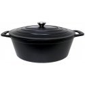 Zyle Oval enameled cast iron pot ZY036BKI Zyle Oval enameled cast iron pot ZY036BKI
