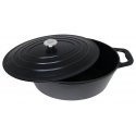 Zyle Oval enameled cast iron pot ZY036BKI Zyle Oval enameled cast iron pot ZY036BKI