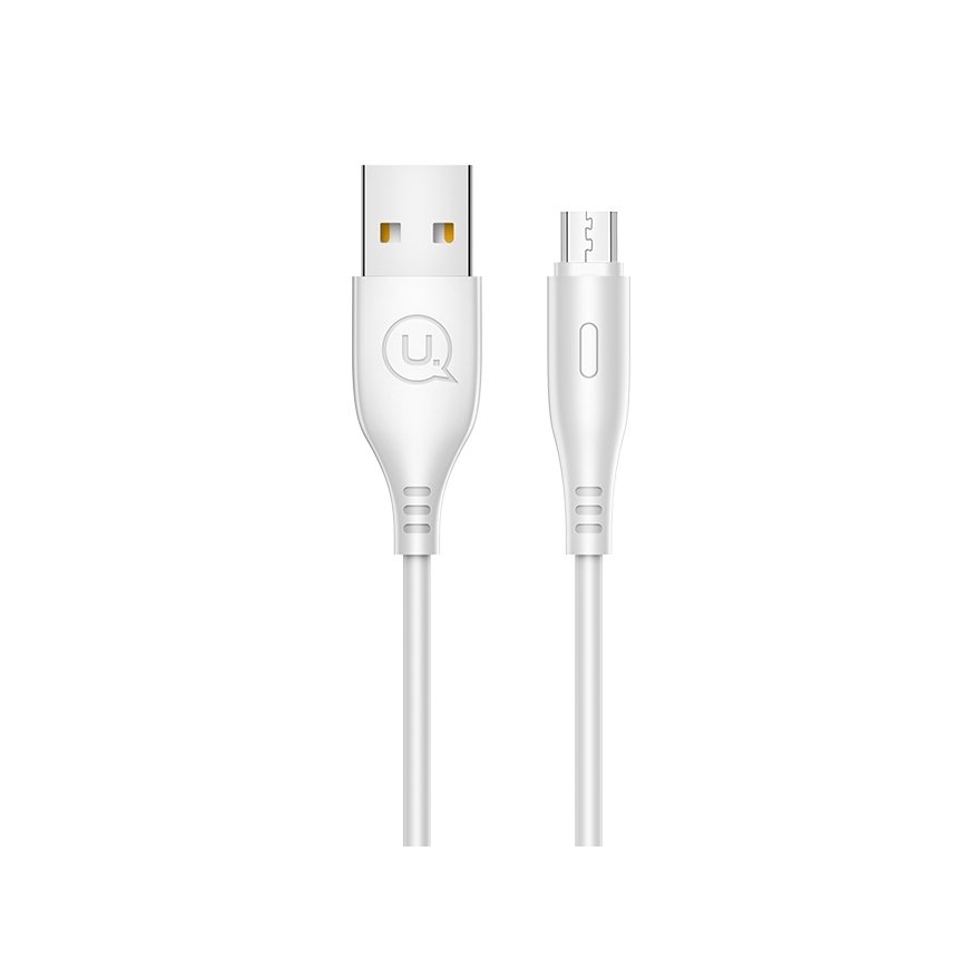 Usams US-SJ268 U18 Flexi PVC Universāls Micro USB uz USB DAtu un Ātras Uzlādes 2A Apaļa konektora Pl – 3