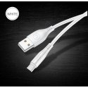 Usams US-SJ268 U18 Flexi PVC Universāls Micro USB uz USB DAtu un Ātras Uzlādes 2A Apaļa konektora Pl Usams US-SJ268 U18 Flexi PVC Universāls Micro USB uz USB DAtu un Ātras Uzlādes 2A Apaļa konektora Pl
