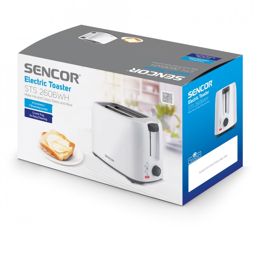 Sencor STS2606WH toaster, white – 8