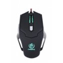 Rebeltec Hornet Telfon Feet Heavy Gaming Mouse 6 Buttons 800-2400dpi 1.5m USB Cable w Lighting Black Rebeltec Hornet Telfon Feet Heavy Gaming Mouse 6 Buttons 800-2400dpi 1.5m USB Cable w Lighting Black