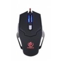 Rebeltec Hornet Telfon Feet Heavy Gaming Mouse 6 Buttons 800-2400dpi 1.5m USB Cable w Lighting Black Rebeltec Hornet Telfon Feet Heavy Gaming Mouse 6 Buttons 800-2400dpi 1.5m USB Cable w Lighting Black