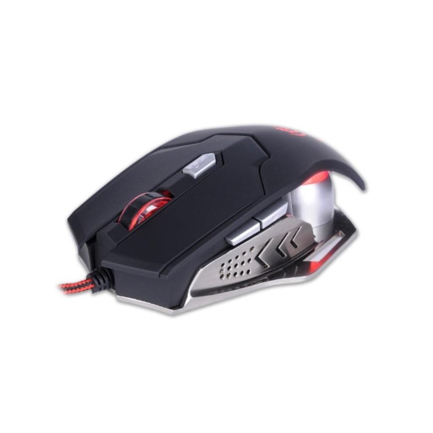 Rebeltec Hornet Telfon Feet Heavy Gaming Mouse 6 Buttons 800-2400dpi 1.5m USB Cable w Lighting Black – 14