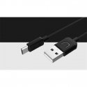 Usams US-SJ098 Прочный TPE Универсальный Micro USB на USB 1m Кабель Данных и Быстрого 2A Заряда Черн