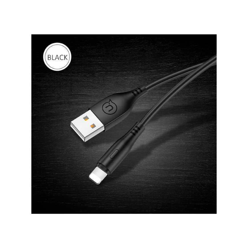 Usams US-SJ266 U18 Flexi PVC Универсальный Lightning на USB Кабель Данных и Заряда 2А с Круглым конн – 6