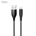 Usams US-SJ268 U18 Flexi PVC Universāls Micro USB uz USB DAtu un Ātras Uzlādes 2A Apaļa konektora Pl Usams US-SJ268 U18 Flexi PVC Universāls Micro USB uz USB DAtu un Ātras Uzlādes 2A Apaļa konektora Pl