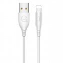 Usams US-SJ266 U18 Flexi PVC Universal Lightning to USB Data & Fast 2A Charger Round Plug Cable 1m W Usams US-SJ266 U18 Flexi PVC Universal Lightning to USB Data & Fast 2A Charger Round Plug Cable 1m W