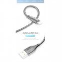 Usams US-SJ266 U18 Flexi PVC Universal Lightning to USB Data & Fast 2A Charger Round Plug Cable 1m W Usams US-SJ266 U18 Flexi PVC Universal Lightning to USB Data & Fast 2A Charger Round Plug Cable 1m W