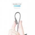 Usams US-SJ266 U18 Flexi PVC Universal Lightning to USB Data & Fast 2A Charger Round Plug Cable 1m W Usams US-SJ266 U18 Flexi PVC Universal Lightning to USB Data & Fast 2A Charger Round Plug Cable 1m W